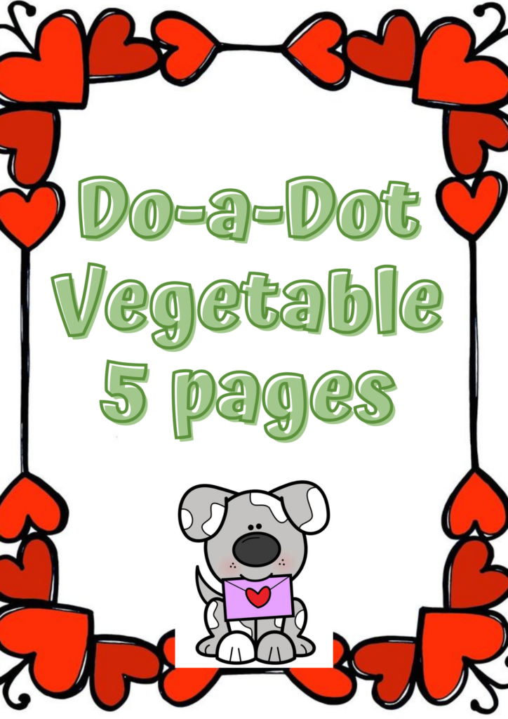 Dot Vegetables Set